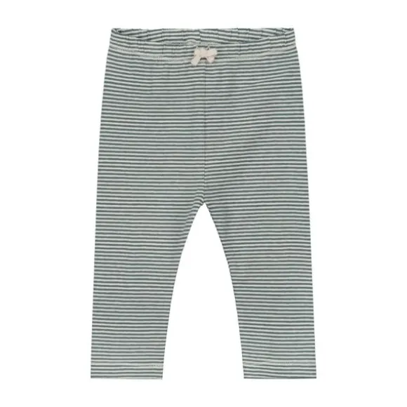 Gray Label Legging - Blue Grey / Cream - 0-3 Mnd