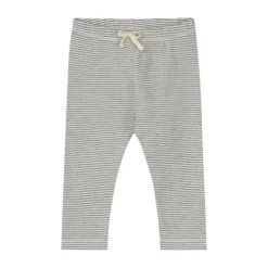 Gray Label Legging - Grey Melange / Cream - 6-9 Mnd