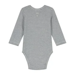 Gray Label Romper - Maat 0-3 Mnd - Blue Grey/Cream