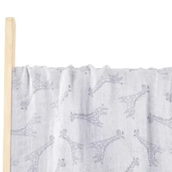 HappyBear Blue Giraffe Hydrofiel Luier 120 x 120 cm