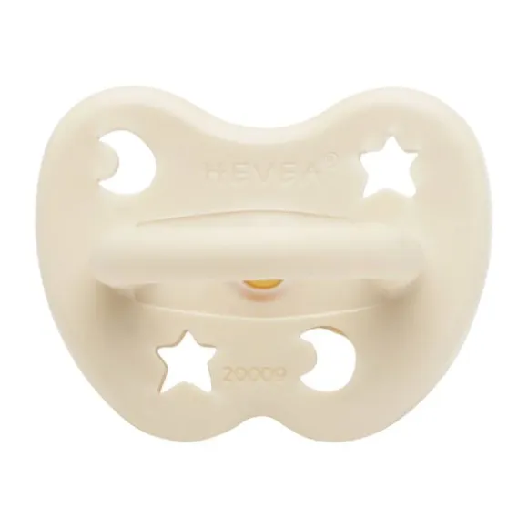 Hevea Fopspeen Orthodontisch Milky White 0-3 Mnd