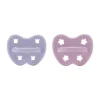Hevea Fopspeen Rond Dusty Violet / Light Orchid 3-36 Mnd 2 Stuks