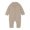 HUTTEliHUT - Boxpakje - Wool Fleece - Camel Melange - mt.62