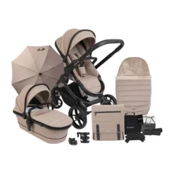 ICandy Peach 7 Kinderwagen 2-in-1 - Essentiel Bundel - Cookie