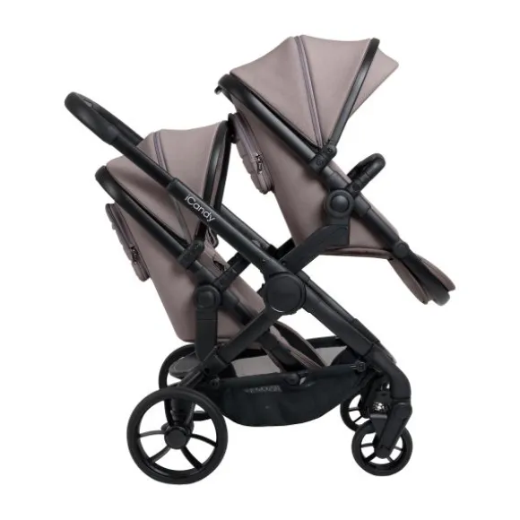 ICandy Peach 7 Twin Kinderwagen - Essentiel Bundel - Cookie