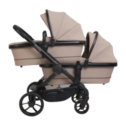 ICandy Peach 7 Twin Kinderwagen - Essentiel Bundel - Cookie