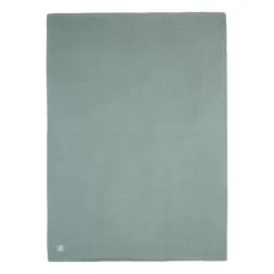 Jollein Basic Knit Wiegdeken 75 x 100 cm Forest Green / Fleece
