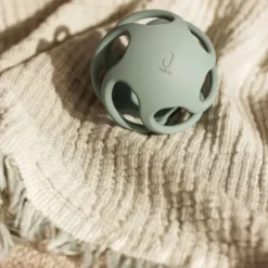 Jollein Bijtring Bal - Ø 9,5cm - Siliconen - Sea Green