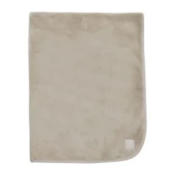 Jollein Deken Wieg - Basic Jersey/Sherpa - 75 x 100 cm - Oatmeal