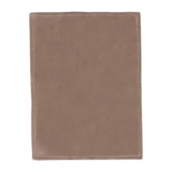 Jollein Deken Wieg - Box Knit/Velvet - 75 x 100 cm - Warm Sand