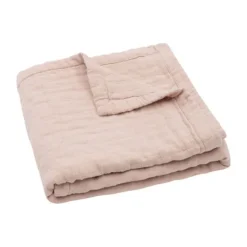 Jollein Deken - 75 x 100 cm - Hydrofiel - Jacquard Biscuit GOTS