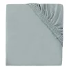 Jollein Hoeslaken Boxmatras - 75 x 95 cm - Jersey - Sea Green