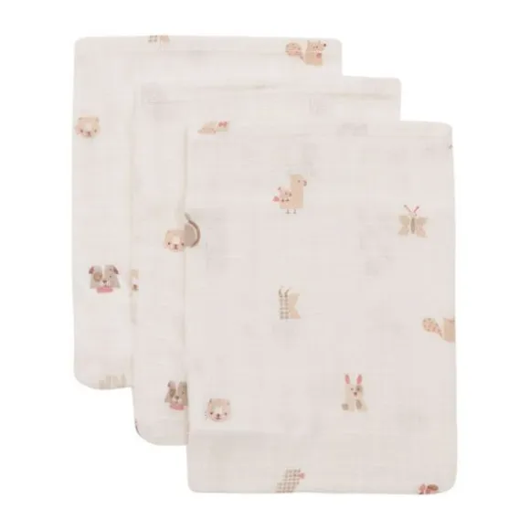 Jollein Hydrofiel Washandje - 15x20 cm - 3 Stuks