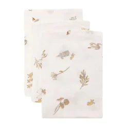 Jollein Hydrofiel Washandje - 3 Pack - 15 x 20 cm - Riverside