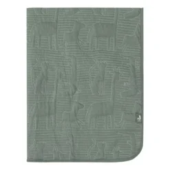 Jollein Jungle Jambo Wiegdeken - 75 x 100 cm - Biscuit / Oatmeal