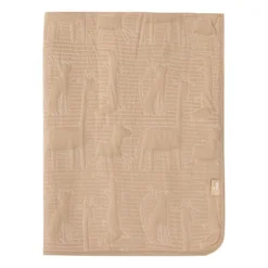 Jollein Jungle Jambo Wiegdeken - 75 x 100 cm - Biscuit / Oatmeal