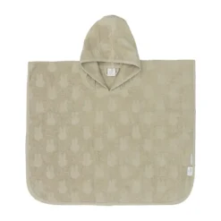 Jollein Miffy Jaquard Badponcho - Badstof - Olive Green