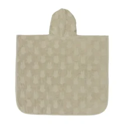 Jollein Miffy Jaquard Badponcho - Badstof - Olive Green