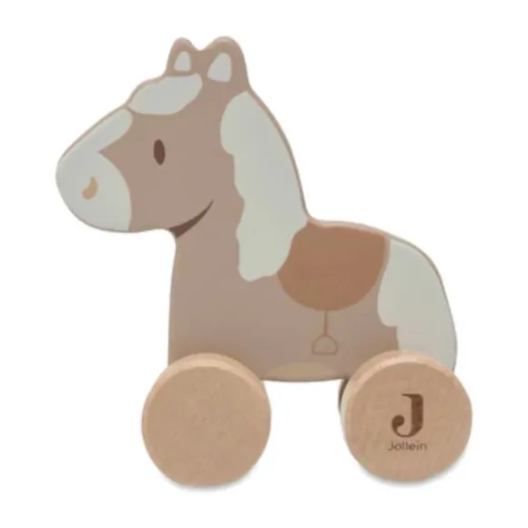 Jollein Nostalgic Ride Paard Op Wielen - Hout