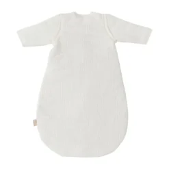 Jollein Slaapzak Winter Met Afritsbare Mouw Rond - 70 cm - Rib - Ivory