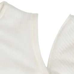 Jollein Slaapzak Winter Met Afritsbare Mouw Rond - 70 cm - Rib - Ivory