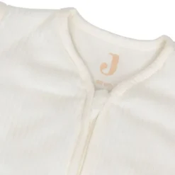 Jollein Slaapzak Winter Met Afritsbare Mouw Rond - 70 cm - Rib - Ivory