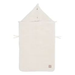 Jollein Voetenzak Groep 0+ 3/5‑Punts Gordel - Cloudy Rib - Oatmeal