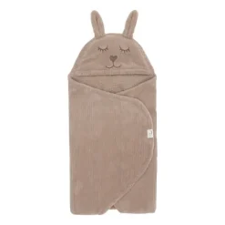 Jollein Wikkeldeken - Milky Coffee - Bunny Cloudy Rib