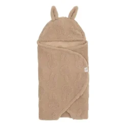 Jollein Wikkeldeken - Milky Coffee - Bunny Cloudy Rib