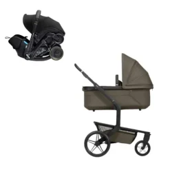 Joolz Day 5 Kinderwagen 3-in-1 - Stone Grey | Doona X Autostoeltje