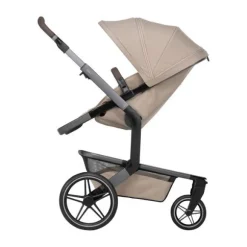 Joolz Day 5 Kinderwagen 4-in-1 - Stone Grey | Cybex Cloud T Plus Autostoeltje - Sepia Black | Cybex Base T - Black