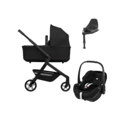 Joolz Hub 2 Kinderwagen 2-in-1 - Sandy Taupe | Joolz X Maxi-Cosi Pebble 360 Pro 2 Autostoeltje | Maxi-Cosi FamilyFix 360 Pro