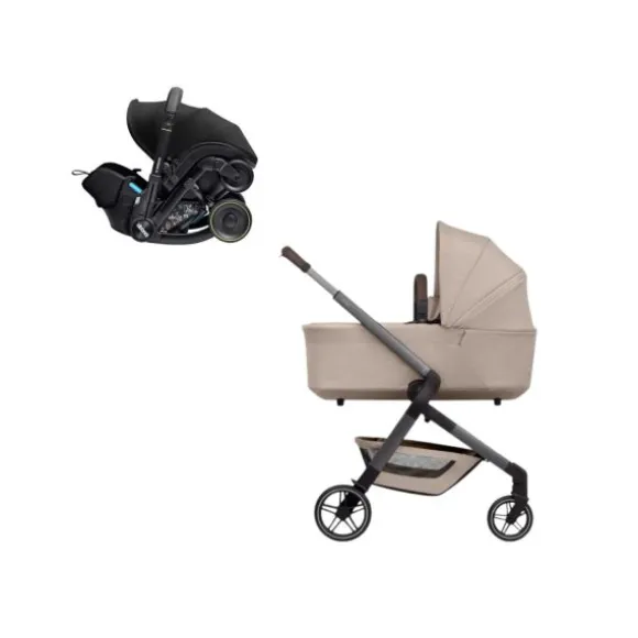 Joolz Hub 2 Kinderwagen 3-in-1 - Stone Grey | Doona X Autostoeltje