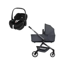 Joolz Hub 2 Kinderwagen 2-in-1 - Stone Grey | Joolz X Maxi-Cosi Pebble 360 Pro 2 Autostoeltje