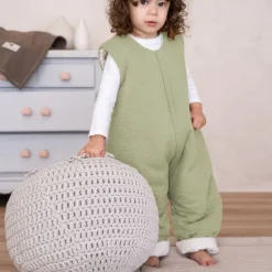 Julius Zöllner Muslin Playmat – Sand – 95/135 cm