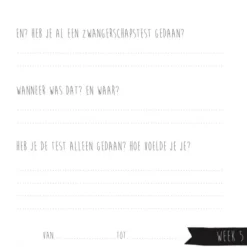 Kidooz Mijn Negen Maanden Boek Linnen Earth