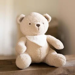 Kidslabel Teddybeer - Large - Beige
