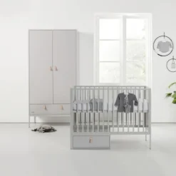 Kidsmill Amy Babybed 60 x 120 cm incl. Ladeblok
