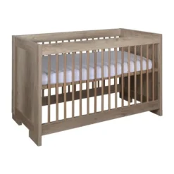 Kidsmill Brent Babykamer Oldwood | Bed 60 x 120 cm + Commode