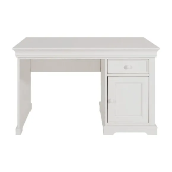 Kidsmill Chateau Kinderkamer Wit | Bed 90 x 200 cm + Bureau