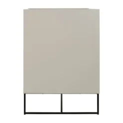 Kidsmill Intense II Babybed Mat Oatmeal - Zwart - 60 x 120 cm