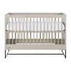 Kidsmill Intense II Babybed Oatmeal - Zwart - 60 x 120 cm
