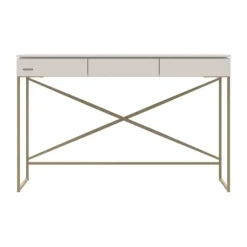 Kidsmill Intense II Bedbank 90 x 200 - Oatmeal / Patinated Brass