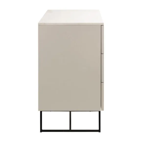 Kidsmill Intense II Commode 3L Mat Oatmeal - Zwart - Warm Sand