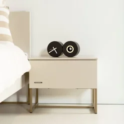 Kidsmill Intense II Kast 3-Deurs - Oatmeal / Patinated Brass