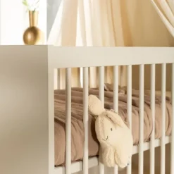 Kidsmill Intense II Ledikant 70 x 140 - Oatmeal / Patinated Brass