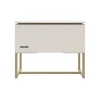 Kidsmill Intense II Nachtkastje - Oatmeal / Patinated Brass