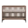 Kidsmill Levi Babykamer Incl. Rechte Potenset Walnoot | Ledikant 60 x 120 cm + Commode