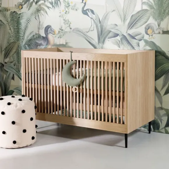Kidsmill Levi Ledikant Naturel Eiken 60 x 120 cm