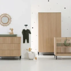Kidsmill Levi Ledikant Naturel Eiken 60 x 120 cm